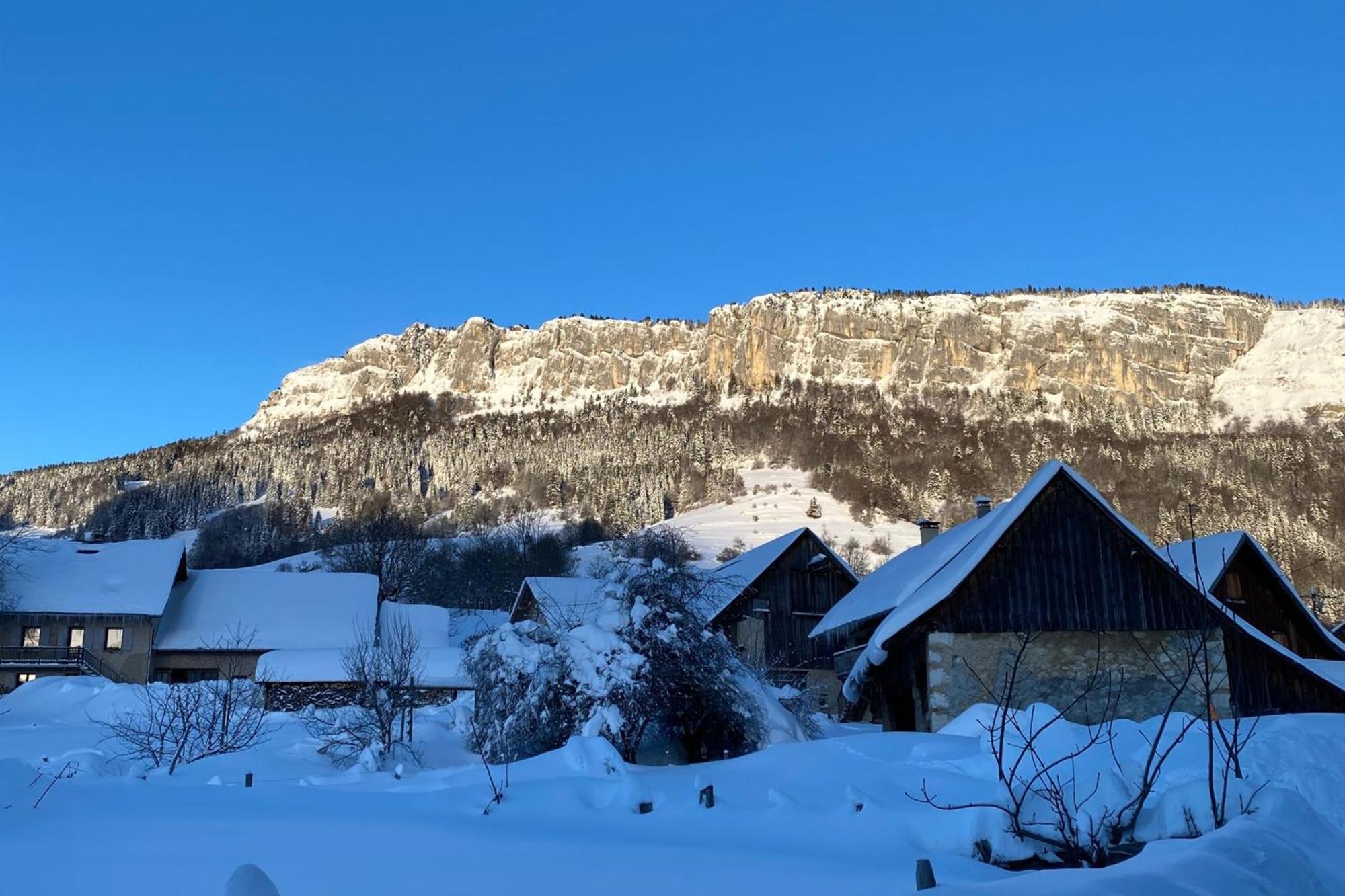 Charmante Maison Au Desert D'Entremont Les Déserts Esterno foto